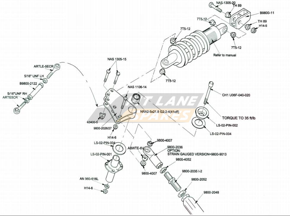 FRONT ROCKER LAYOUT